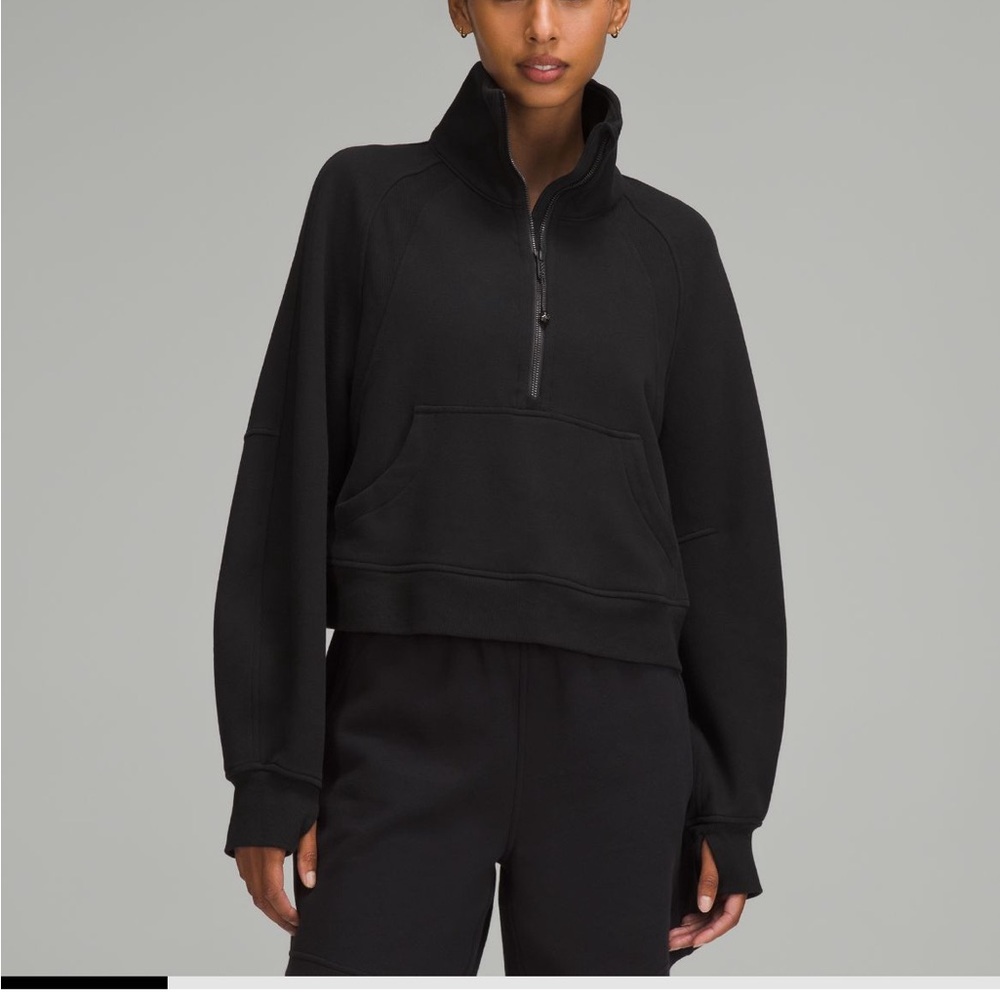 Lululemon cropped oversized scuba